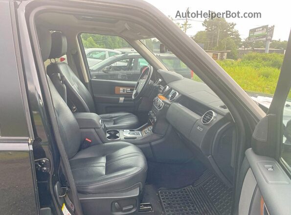 SALAG2V6XGA802528 2016 LAND ROVER LR4 Черный Вид спереди