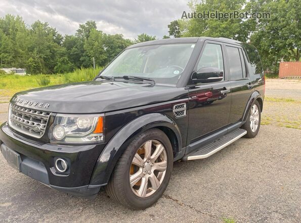SALAG2V6XGA802528 2016 LAND ROVER LR4 Черный Задняя левая четверть