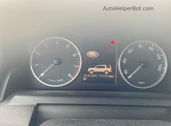 SALAG2V6XGA802528 2016 LAND ROVER LR4 Черный Вид панели приборов