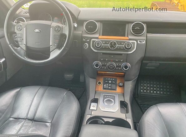 SALAG2V6XGA802528 2016 LAND ROVER LR4 Черный Вид щитка приборов