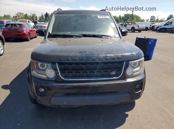 SALAK2V64GA793050 2016 LAND ROVER LR4 Black Widok z przodu