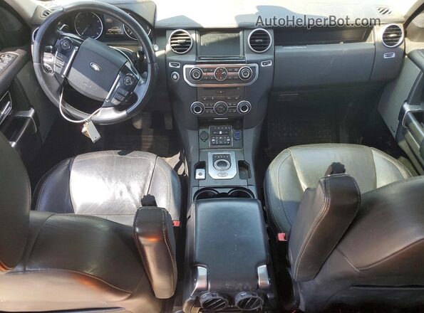 SALAK2V64GA793050 2016 LAND ROVER LR4 Black Widok deski rozdzielczej
