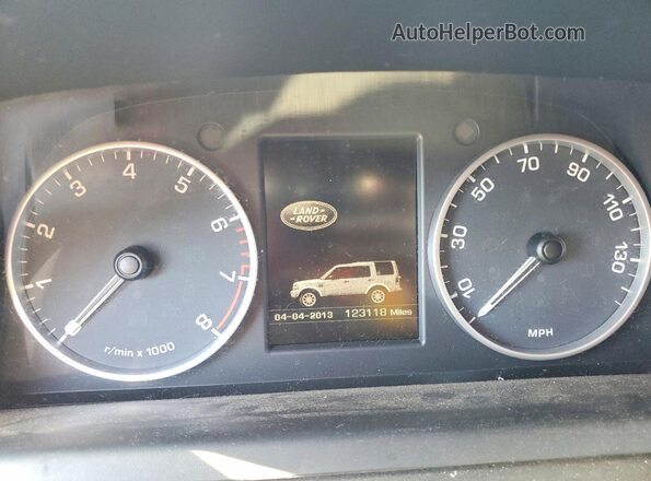 SALAK2V64GA793050 2016 LAND ROVER LR4 Black Widok zestawu wskaźników