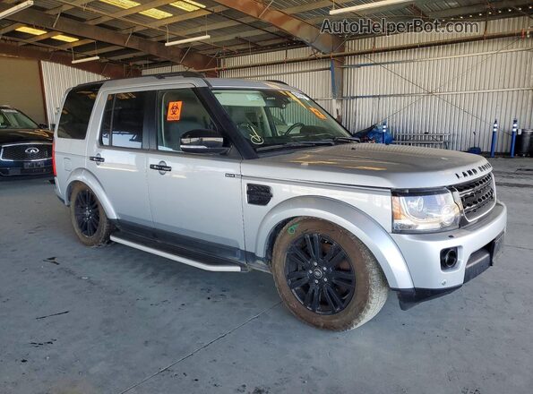 SALAK2V6XGA800325 2016 LAND ROVER LR4 Silver Передня права чверть