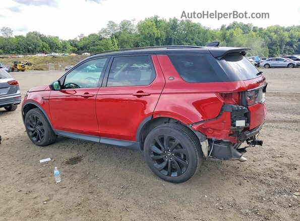 SALCJ2FX0LH851241 2020 LAND ROVER DISCOVERY Red Задня ліва чверть