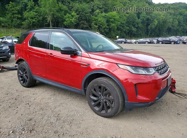 SALCJ2FX0LH851241 2020 LAND ROVER DISCOVERY Red Передня права чверть