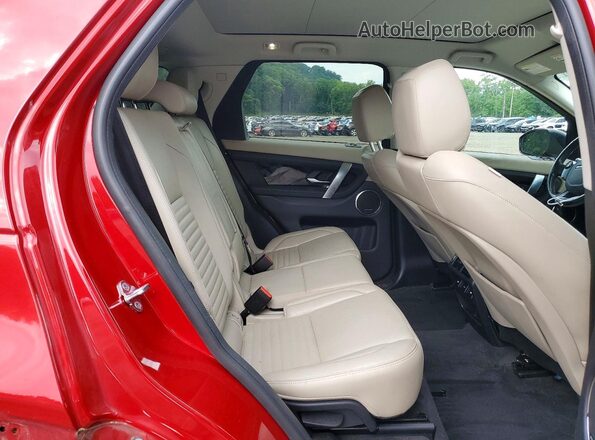 SALCJ2FX0LH851241 2020 LAND ROVER DISCOVERY Red Вид задньої частини салону