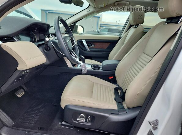 SALCJ2FX0PH915994 2023 LAND ROVER DISCOVERY White წინა სალონის ხედი