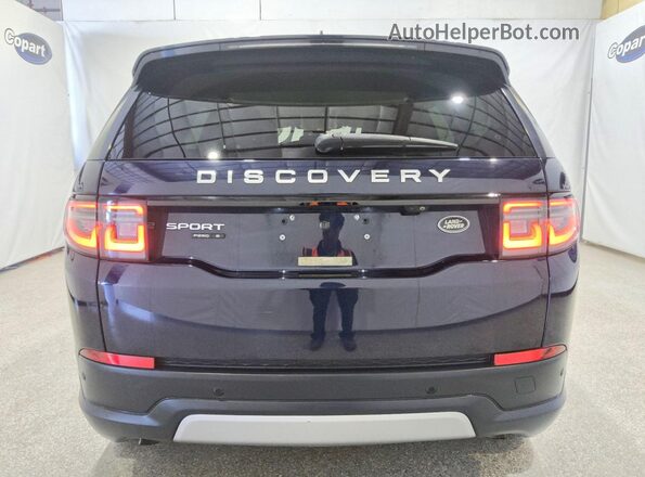 SALCJ2FX1LH859185 2020 LAND ROVER DISCOVERY Blue Հետևի տեսք