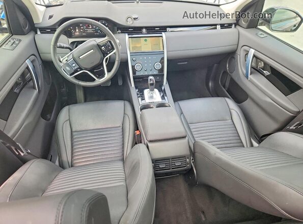 SALCJ2FX1PH323231 2023 LAND ROVER DISCOVERY Black Widok deski rozdzielczej