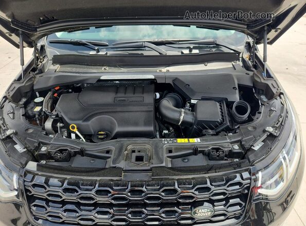 SALCJ2FX1PH323231 2023 LAND ROVER DISCOVERY Black Widok komory silnika