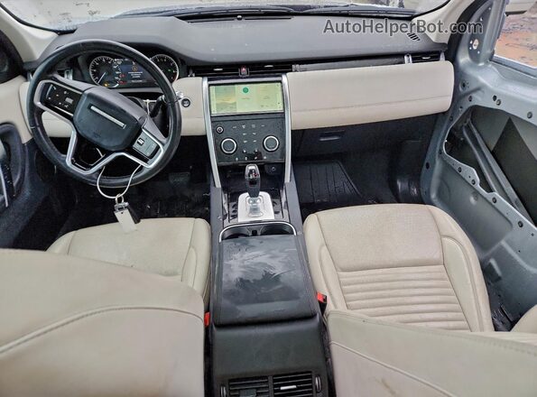 SALCJ2FX2MH903244 2021 LAND ROVER DISCOVERY Серебряный Вид панели приборов