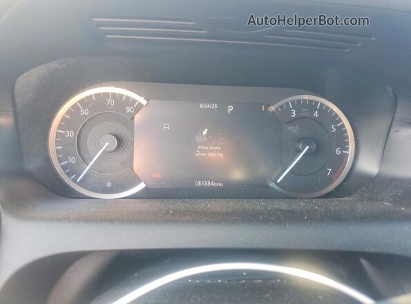 SALCJ2FX3LH848995 2020 LAND ROVER DISCOVERY Gray Instrument cluster view