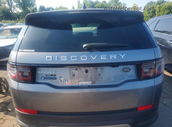 SALCJ2FX3LH848995 2020 LAND ROVER DISCOVERY Gray Rear view