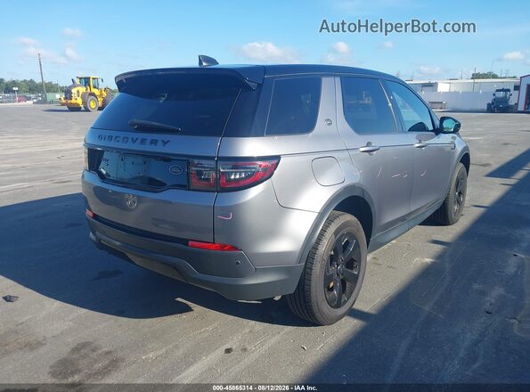 SALCK2FX5LH834979 2020 LAND ROVER DISCOVERY SPORT Gray Задня права чверть