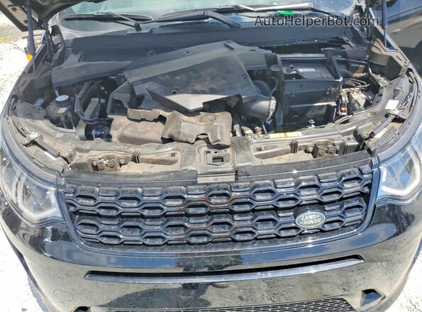 SALCL2FX0LH833073 2020 LAND ROVER DISCOVERY Black Engine compartment view