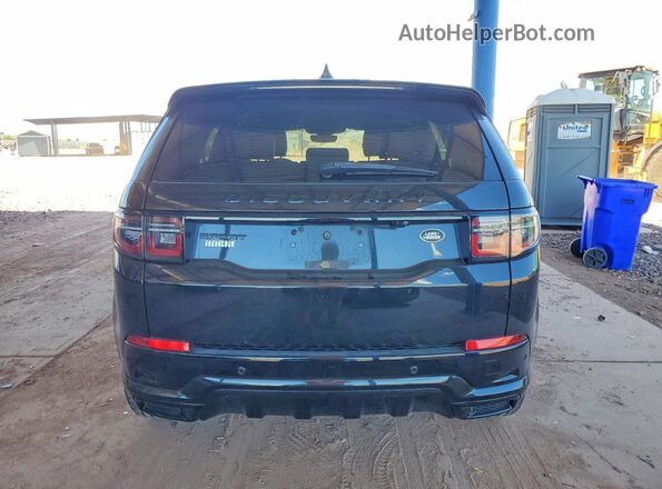 SALCL2FX7MH890999 2021 LAND ROVER DISCOVERY Black უკანა ხედი