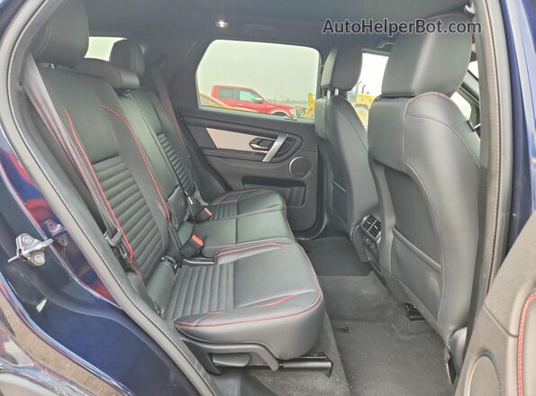 SALCL2FX7MH905033 2021 LAND ROVER DISCOVERY Blue Rear interior view