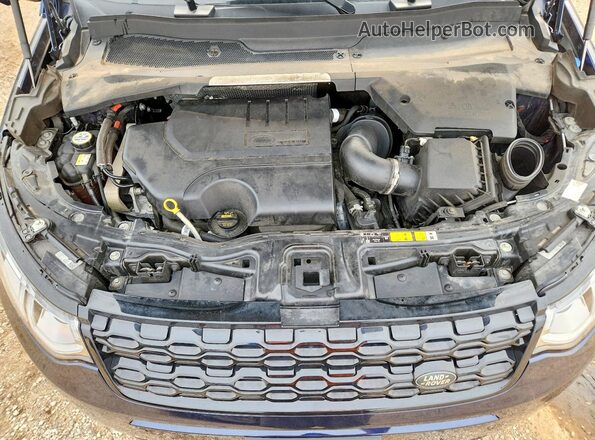 SALCL2FX7MH905033 2021 LAND ROVER DISCOVERY Blue Engine compartment view