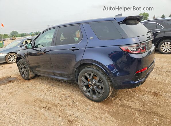 SALCL2FX7MH905033 2021 LAND ROVER DISCOVERY Blue Rear left