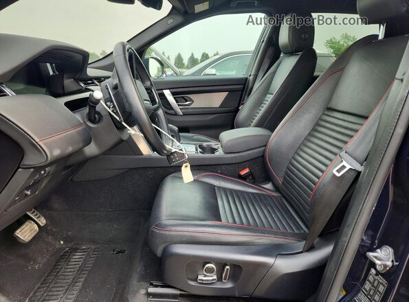 SALCL2FX7MH905033 2021 LAND ROVER DISCOVERY Blue Front interior view
