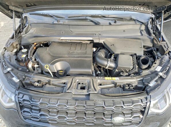 SALCM2GX3LH862014 2020 LAND ROVER DISCOVERY Black Vista del compartimento del motor