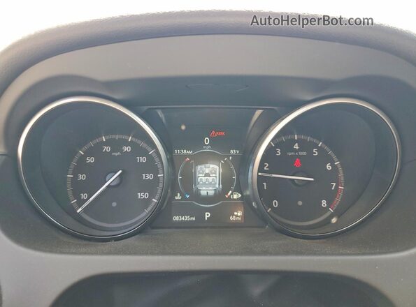 SALCP2BG1HH663131 2017 LAND ROVER DISCOVERY Gray ხელსაწყოთა პანელის ხედი