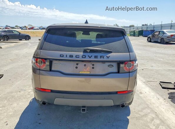 SALCP2BG1HH663131 2017 LAND ROVER DISCOVERY Gray უკანა ხედი