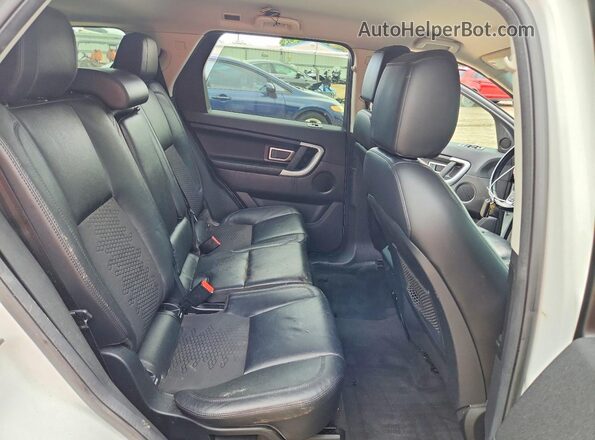 SALCP2BG2GH621372 2016 LAND ROVER DISCOVERY White Вид задніх сидінь