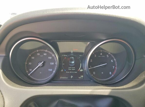 SALCP2BG2HH634575 2017 LAND ROVER DISCOVERY White Սարքավորումների վահանակի տեսք