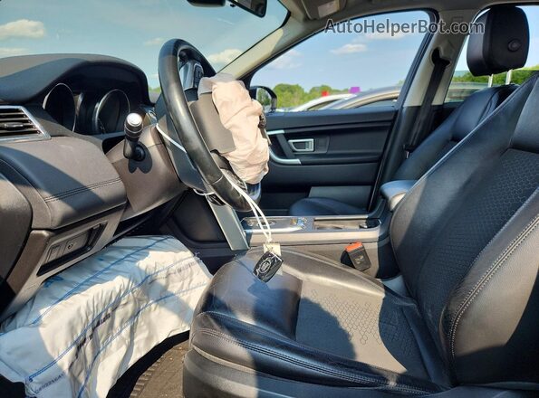 SALCP2BG2HH657239 2017 LAND ROVER DISCOVERY Silver წინა სალონის ხედი