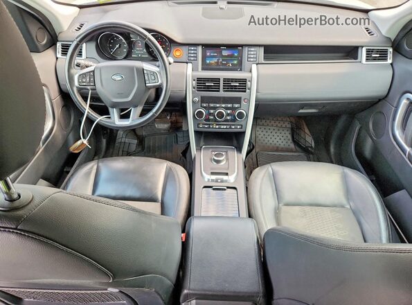 SALCP2BG2HH665048 2017 LAND ROVER DISCOVERY White Вид панелі приладів