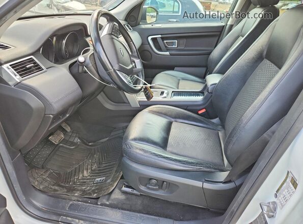 SALCP2BG2HH665048 2017 LAND ROVER DISCOVERY White Вид салону спереду