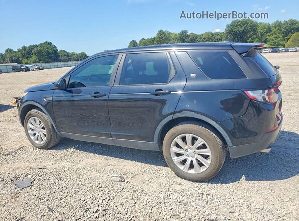 SALCP2BG5GH592384 2016 LAND ROVER DISCOVERY Black Задня ліва чверть
