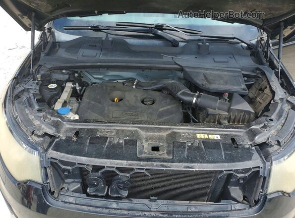 SALCP2BG5GH619048 2016 LAND ROVER DISCOVERY Black Vista del compartimento del motor
