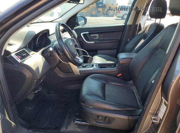SALCP2BG6GH565615 2016 LAND ROVER DISCOVERY Gray Front interior view