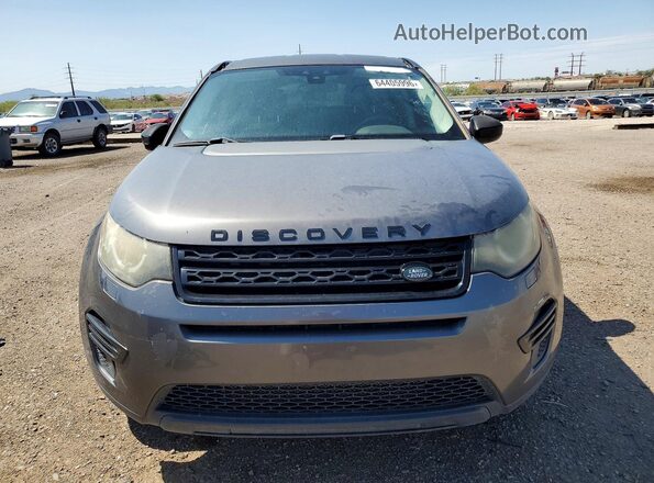 SALCP2BG6GH565615 2016 LAND ROVER DISCOVERY Gray Front view