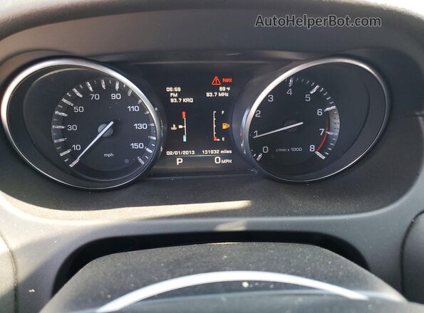 SALCP2BG6GH565615 2016 LAND ROVER DISCOVERY Gray Instrument cluster view