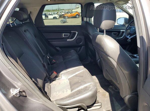 SALCP2BG6GH565615 2016 LAND ROVER DISCOVERY Gray Rear seats view