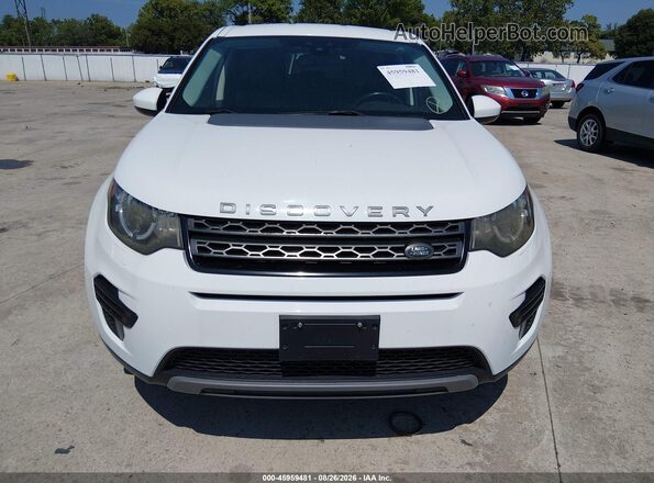 SALCP2BG6GH596234 2016 LAND ROVER DISCOVERY SPORT White წინა ხედი