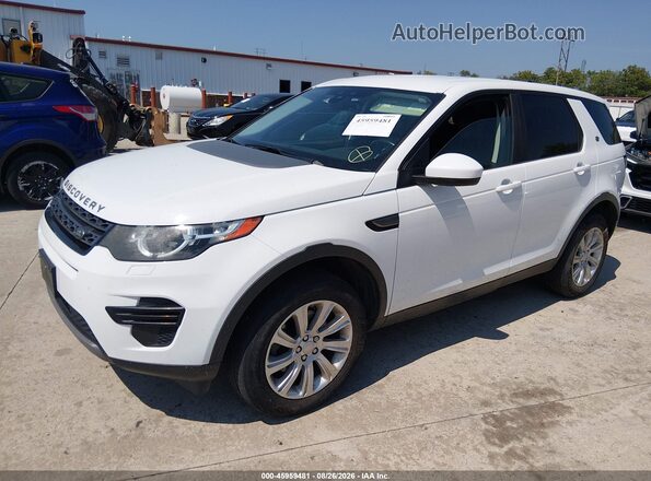 SALCP2BG6GH596234 2016 LAND ROVER DISCOVERY SPORT White წინა მარცხენა ხედი სამი მეოთხედიდან