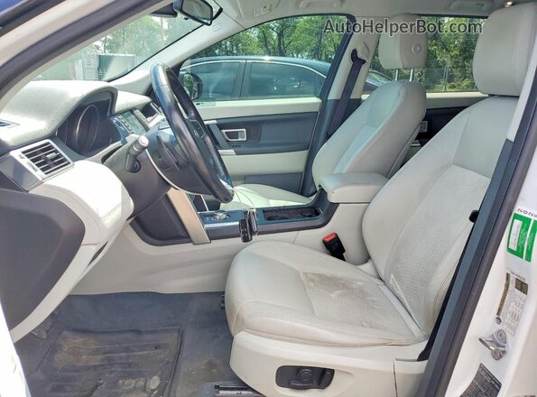 SALCP2BG6GH622539 2016 LAND ROVER DISCOVERY White Вид салону спереду