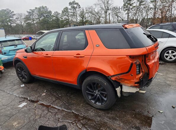 SALCP2BG6HH667417 2017 LAND ROVER DISCOVERY Orange Задня ліва чверть