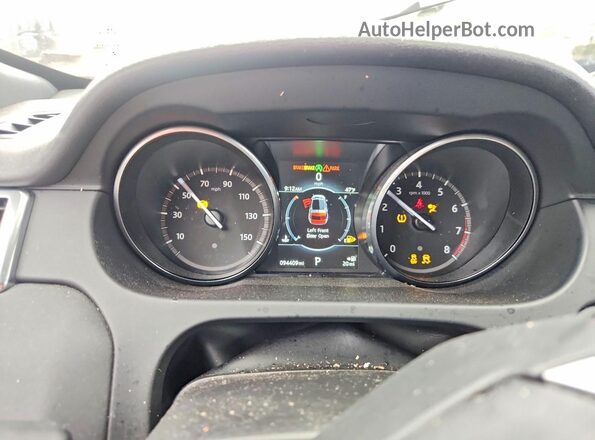 SALCP2BG6HH667417 2017 LAND ROVER DISCOVERY Orange Вид щитка приладів