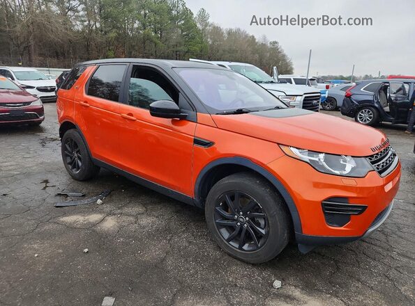 SALCP2BG6HH667417 2017 LAND ROVER DISCOVERY Orange Передня права чверть