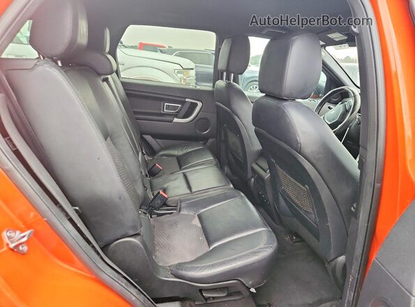 SALCP2BG6HH667417 2017 LAND ROVER DISCOVERY Orange Вид задніх сидінь