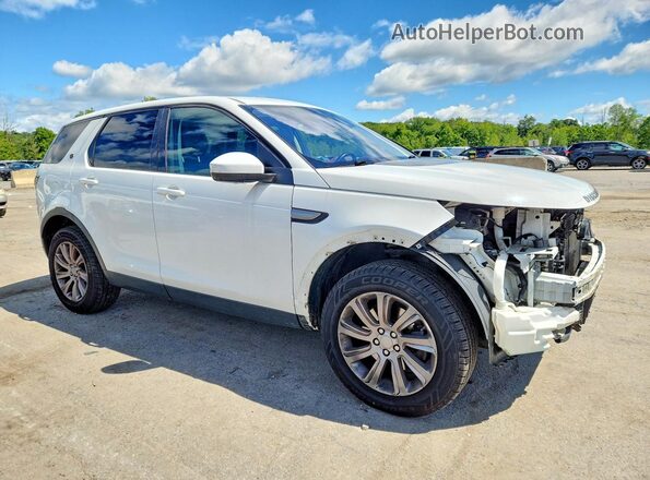 SALCP2BG8HH691637 2017 LAND ROVER DISCOVERY Белый Вид салона спереди