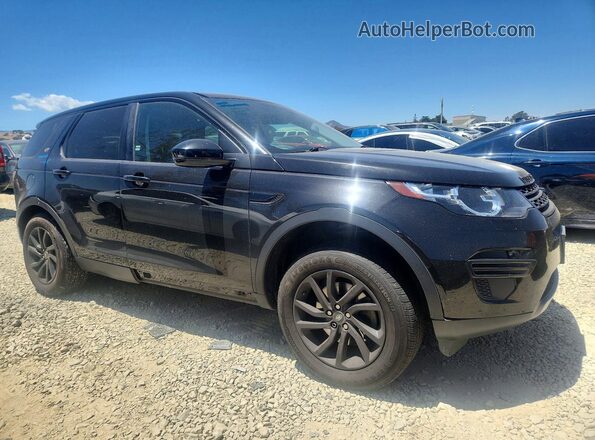 SALCP2BG9HH645217 2017 LAND ROVER DISCOVERY Black Передня права чверть