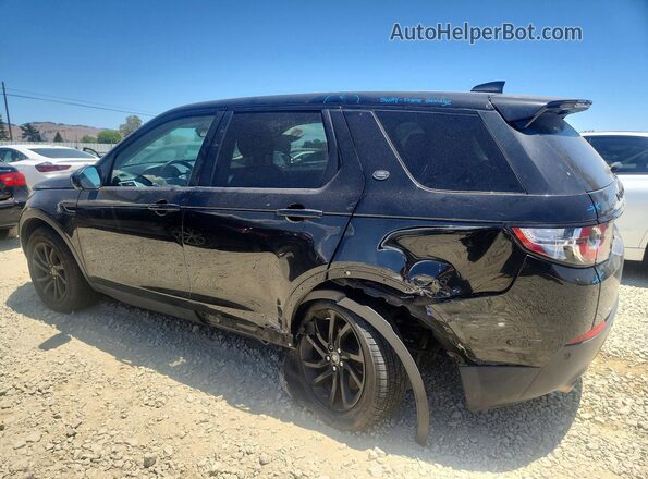 SALCP2BG9HH645217 2017 LAND ROVER DISCOVERY Black Задня ліва чверть