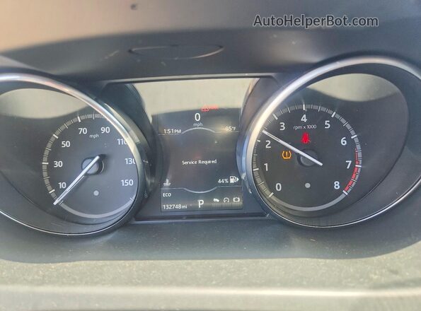 SALCP2BG9HH645217 2017 LAND ROVER DISCOVERY Black Вид щитка приладів
